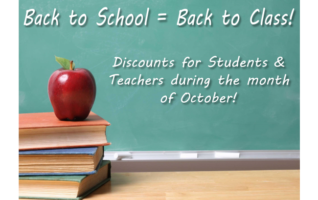 back to school discount
